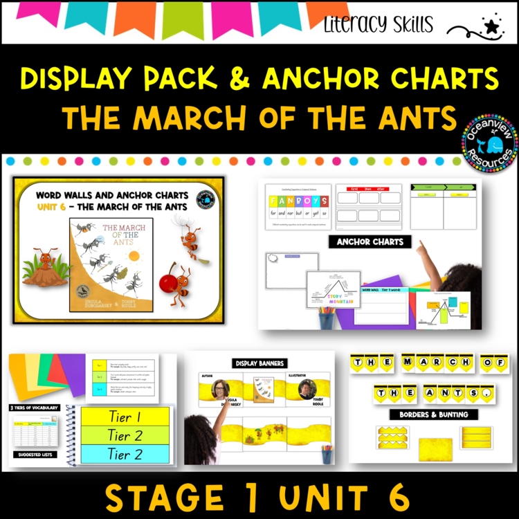 Unit 6- Stage 1: DISPLAY PACKS-  The March of the Ants