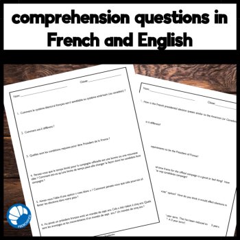 French Politics Reading Comprehension | 2017 Presidential Election, image 3