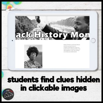 Black History Month High School Digital Escape Room | US History, image 3