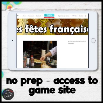 French Holidays Digital Escape Game - fun French culture activity for les fêtes, image 2
