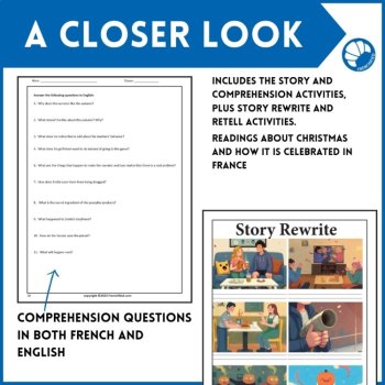 French Autumn Reading Passé Composé and Imparfait Short Story Pumpkin Spice, image 4