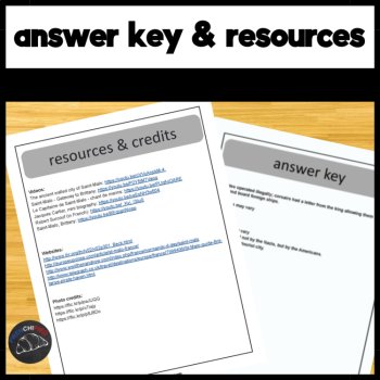 French Reading Comprehension Core French Activities Pirates of Saint-Malo, image 4