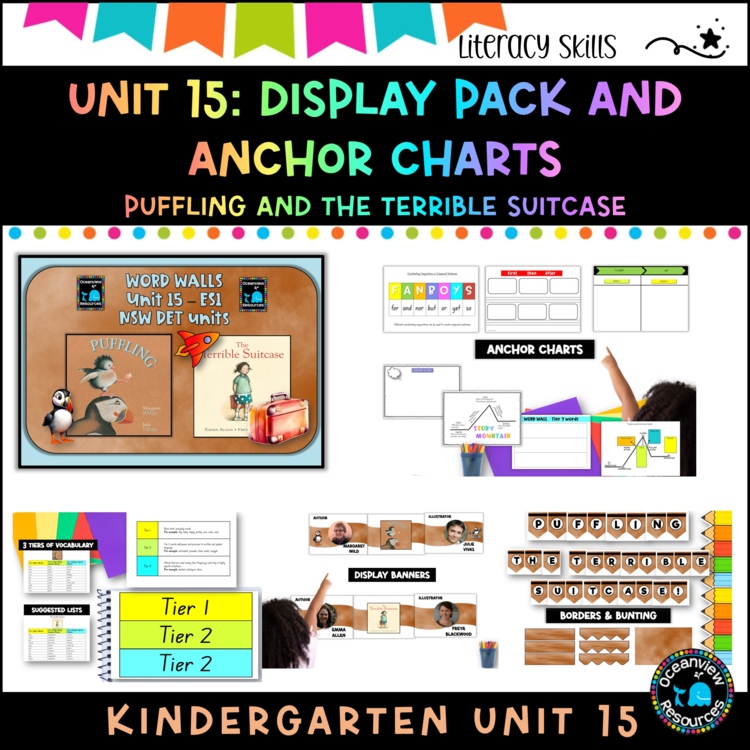 Unit 15:NSW DET Unit Display pack-PUFFLING & THE TERRIBLE SUITCASE
