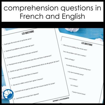 Extra Episode 13 French Listening Comprehension Activities, image 3