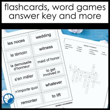 Extra Episode 13 French Listening Comprehension Activities, image 4