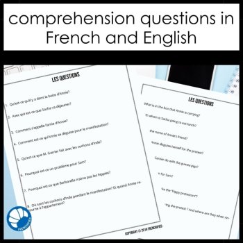 Extra Episode 10 French Listening Comprehension Activities, image 3