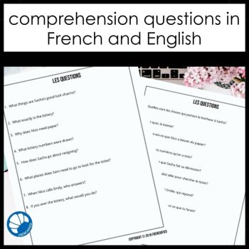 Extra Episode 6 French Listening Comprehension Activities, image 3