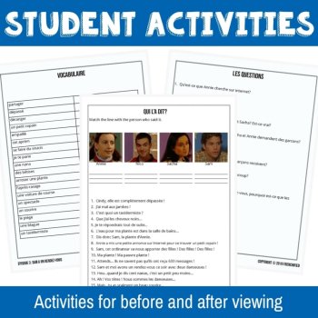 French listening and comprehension activities to accompany Extra episode 3, image 2
