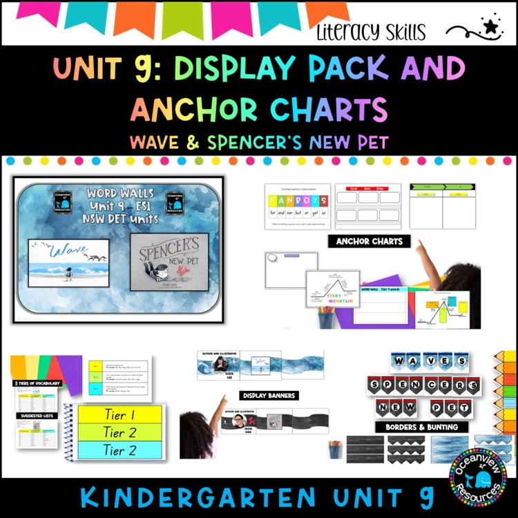 Unit 9:NSW DET Unit Display pack-WAVE &  SPENCER'S NEW PET