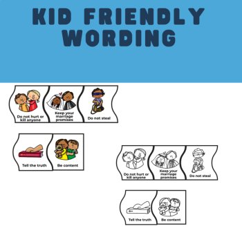 Ten Commandments Puzzle Race Game | Bible Activity for Kids, image 3