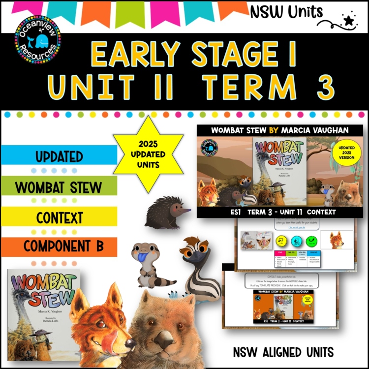 ES1 UNIT 11(2025 updated)  Wombat stew NSW DET unit comp B CONTEXT