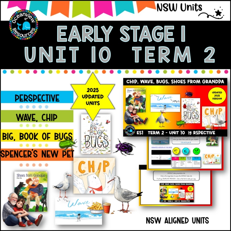ES1 UNIT 10 (2025 updated) PERSPECTIVE previous texts new NSW DET unit comp B