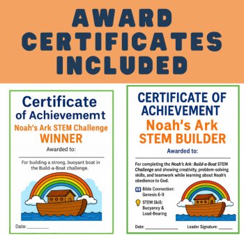 Noah’s Ark STEM Challenge –Bible Science Activity, image 4