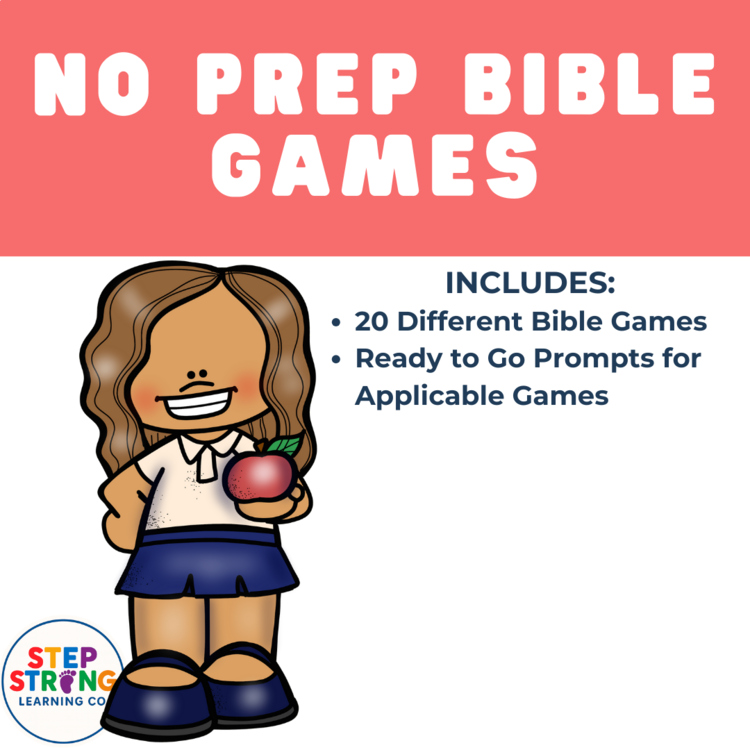No-Prep Bible Games for Kids