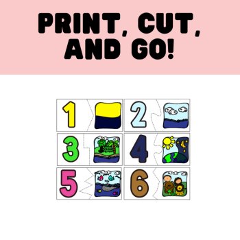 Creation Story Matching Game + Discussion Questions | Bible Activity, image 3