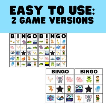 Creation Bingo Game | Genesis 1 Bible Activity for Kids | Days of Creation Game, image 2