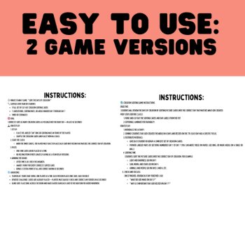 Creation Sorting Game | Days of Creation Bible Activity, image 4