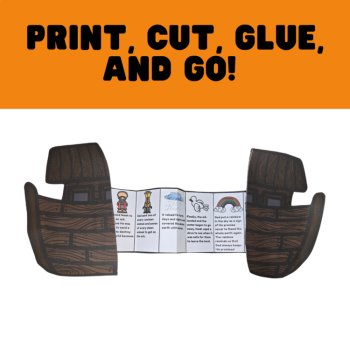 Noah’s Ark Bible Story Craft | Printable Pull-Out Retelling Activity, image 2