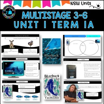Multigrade 3-6 NSW DET Unit 1 BLUEBACK by Tim Winton Component B Term 1A, image 2