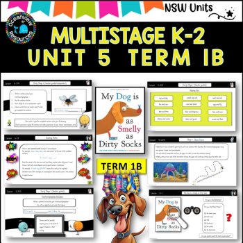 MY DOG SMELLS LIKE DIRTY SOCKS Multi-Stage K-2 Unit 17 comp B ENGLISH TERM 1B, image 2