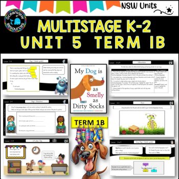 MY DOG SMELLS LIKE DIRTY SOCKS Multi-Stage K-2 Unit 17 comp B ENGLISH TERM 1B, image 3
