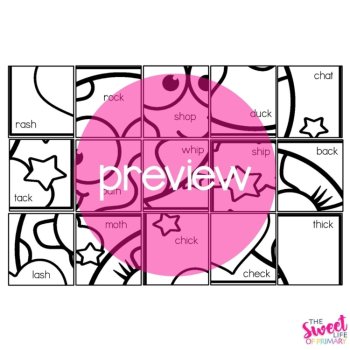 Earth Day Mystery Picture Puzzles Phonics Worksheets, image 4