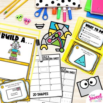 2D Shapes Task Card Game, image 2