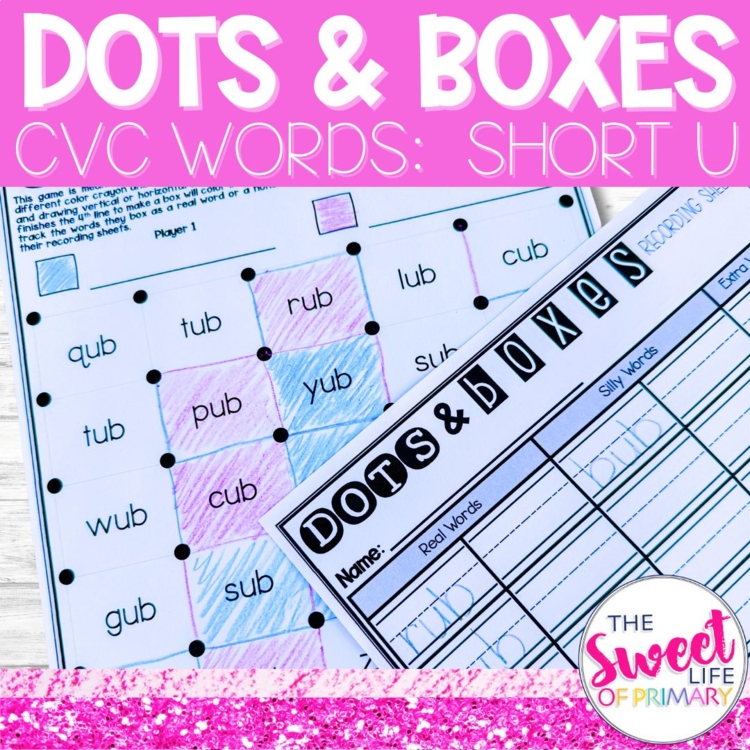 CVC Short U Dots & Boxes