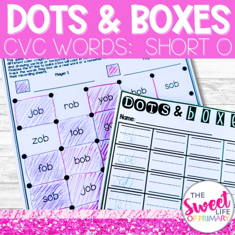 CVC Short O Dots & Boxes