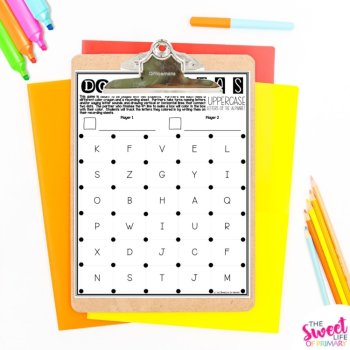 Alphabet Dots & Boxes, image 4