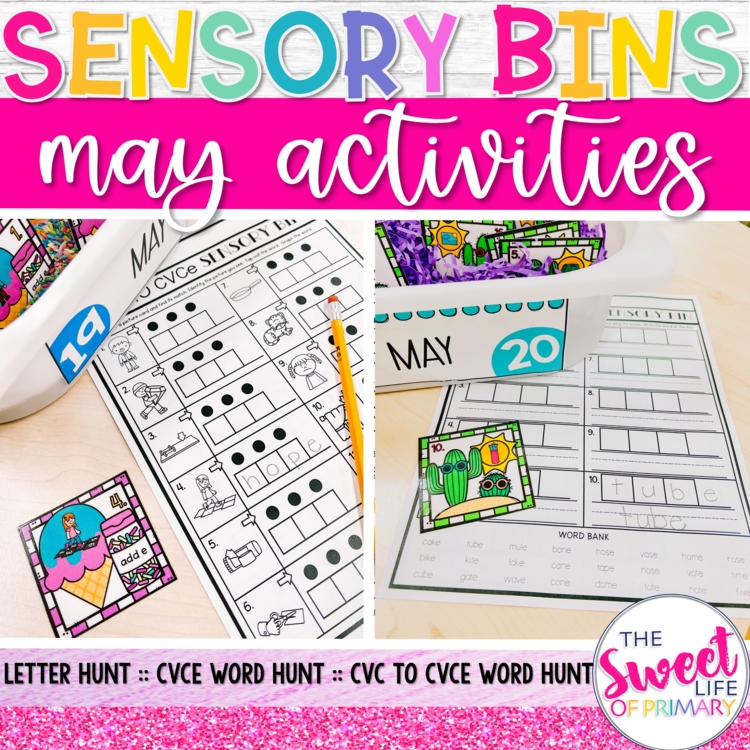 Sensory Bin Activites | May