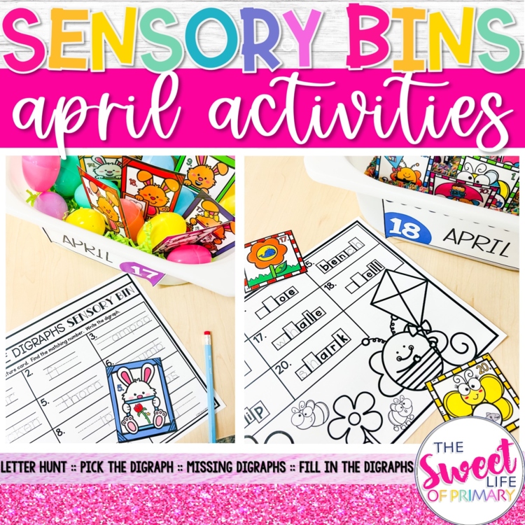 Sensory Bin Activities | April