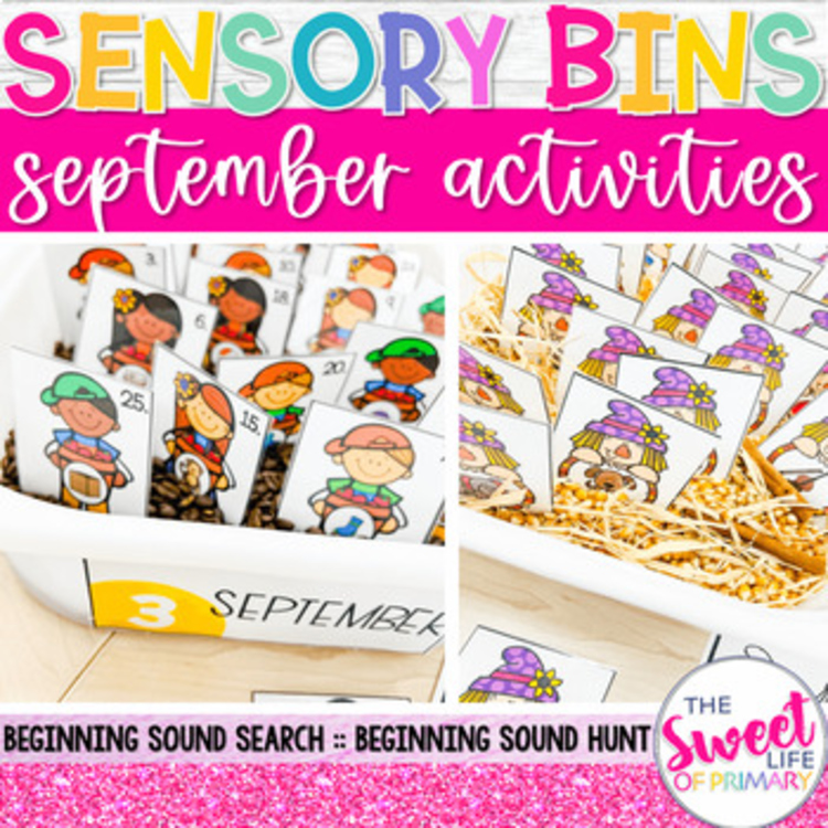 Sensory Bin Activities | September
