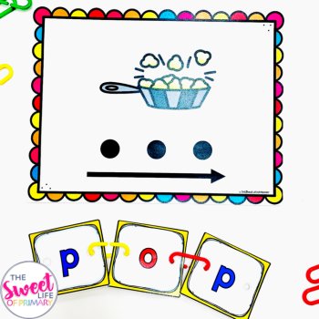 CVC Segmenting & Blending Task Cards | Short o, image 4