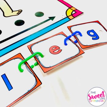 CVC Segmenting & Blending Task Cards | Short e, image 4