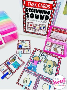 Beginning Sound Clip Cards, image 4