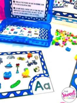 Beginning Sound Search Task Cards, image 4