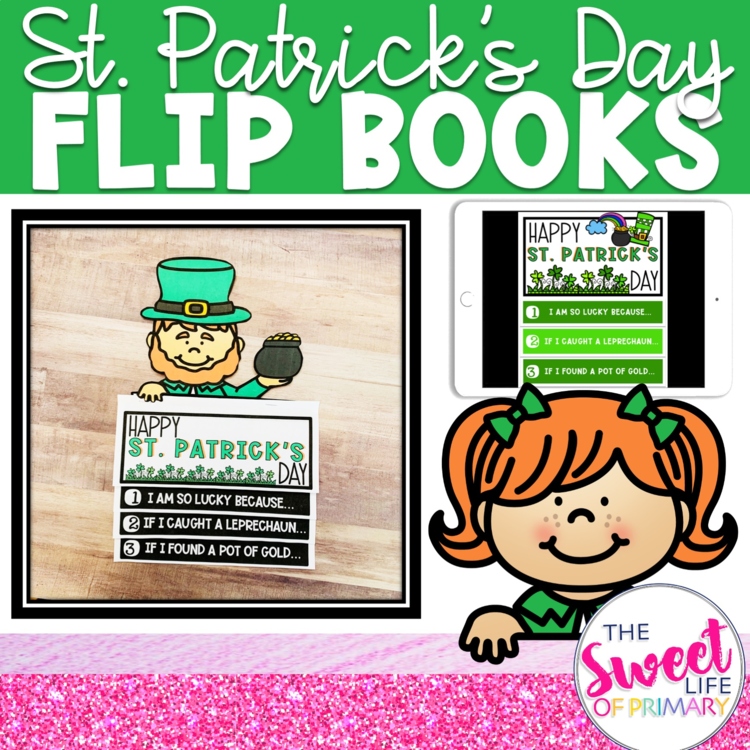 St. Patrick's Day Flip Book | Paper and Digital Versions