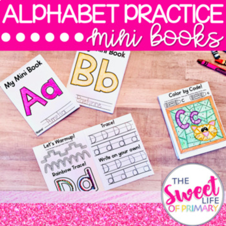 Alphabet Practice Books