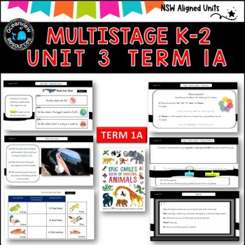 ERIC CARLE'S AMAZING ANIMALS MultiStage K-2 Unit3 comp B ENGLISH TERM 1A NSW DET, image 3