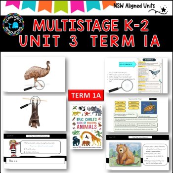 ERIC CARLE'S AMAZING ANIMALS MultiStage K-2 Unit3 comp B ENGLISH TERM 1A NSW DET, image 4