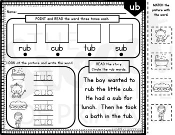CVC Word Family Phonics Mats Complete BUNDLE! | Digital & Printable, image 4