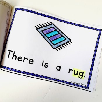 Differentiated -ug Word Family Emergent Readers, image 3