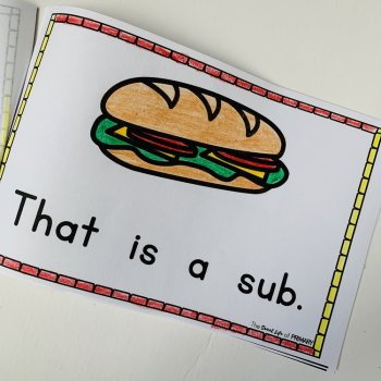 Differientiated -ub Word Family Emergent Readers, image 2