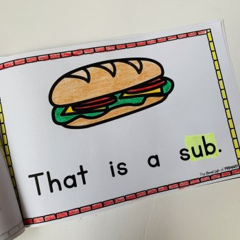 Differientiated -ub Word Family Emergent Readers, image 3
