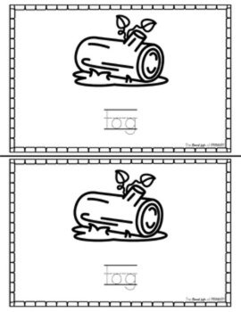 Differentiated -og Word Family Emergent Reader, image 4