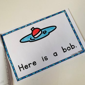 Differentiated -ob Word Family Emergent Readers, image 2