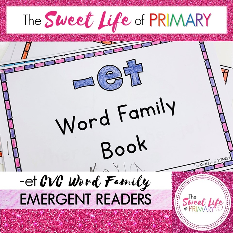 Differentiated -et Word Family Emergent Readers