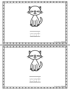 Differentiated -at Word Family Emergent Readers, image 4