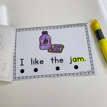 Differentiated -am Word Family Emergent Readers, image 2